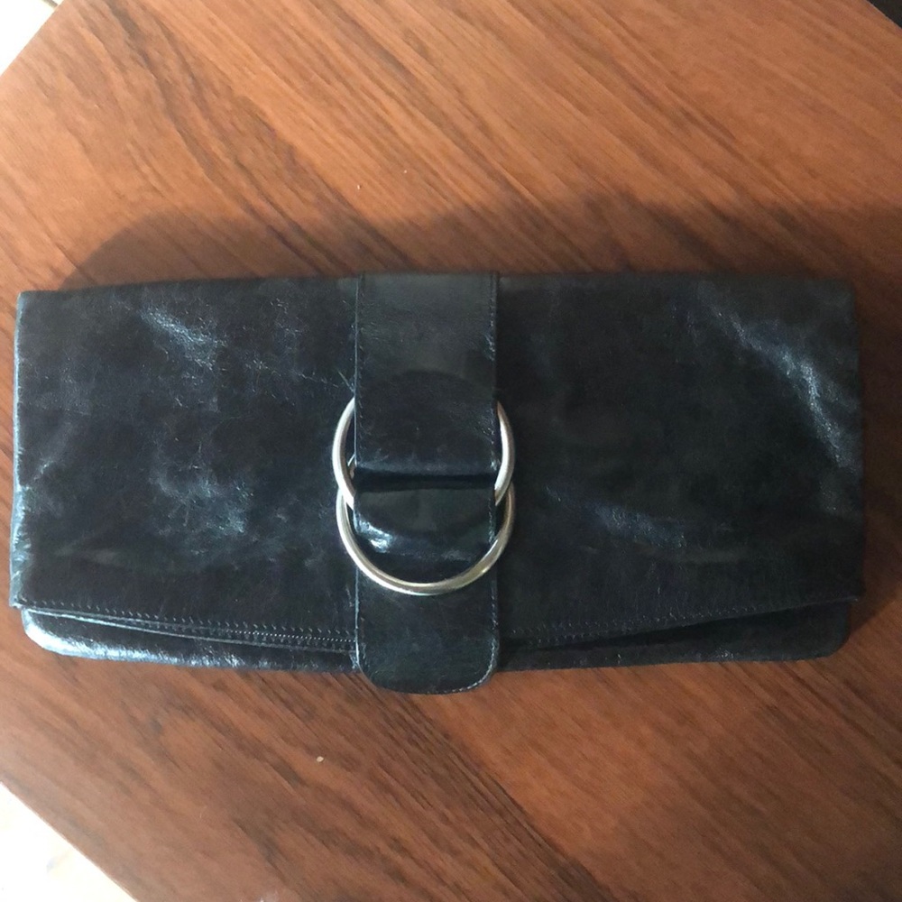 Hobo black clutch